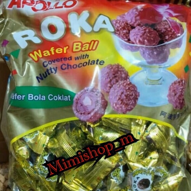 

WAFER BALL ROKA ATAU COKLAT BOLA ROKA ISI 70PCS PERBUNGKUS