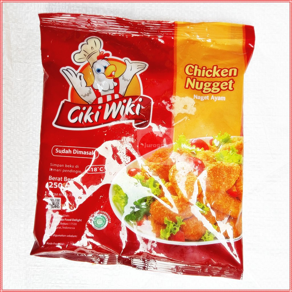 

NUGGET AYAM CIKIWIKI MURAH 250Gr CHICKEN NUGET