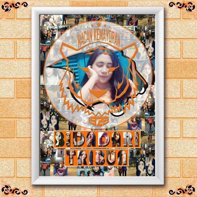 Cetak Foto Mozaik Desain Custom + Frame Bingkai