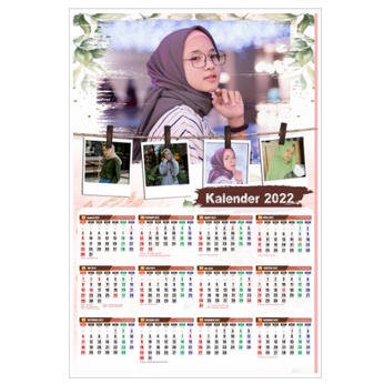 CETAK KALENDER 2022 CUSTOM FOTO MURAH