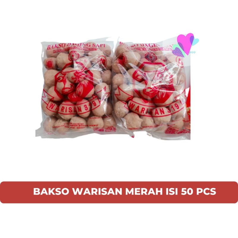 

warisan bakso sapi isi 50