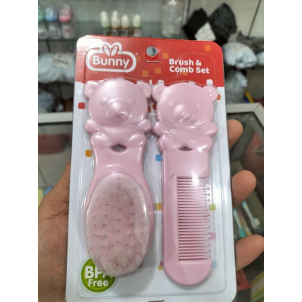 Brush Comb Set/Sisir Dan Sikat Rambut Bayi Set