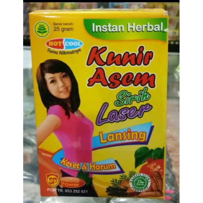 

Aneka Jamu Instan Herbal Kunir Asem Sirih Laser SABDO PALON