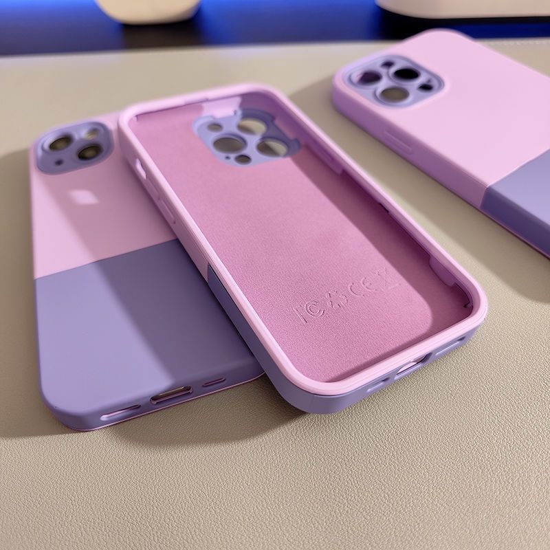 3in1 Soft Case Silikon Cair Lensa Dapat Dilepas Untuk iPhone 13 12 11 Pro X XS MAX XR