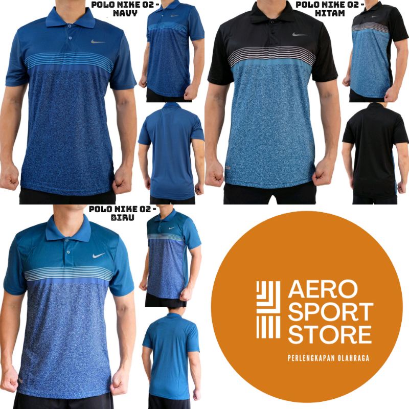 [ KAOS POLO TENIS LAPANGAN UNISEX NIKE DRIFIT IMPORT KODE 01 ]