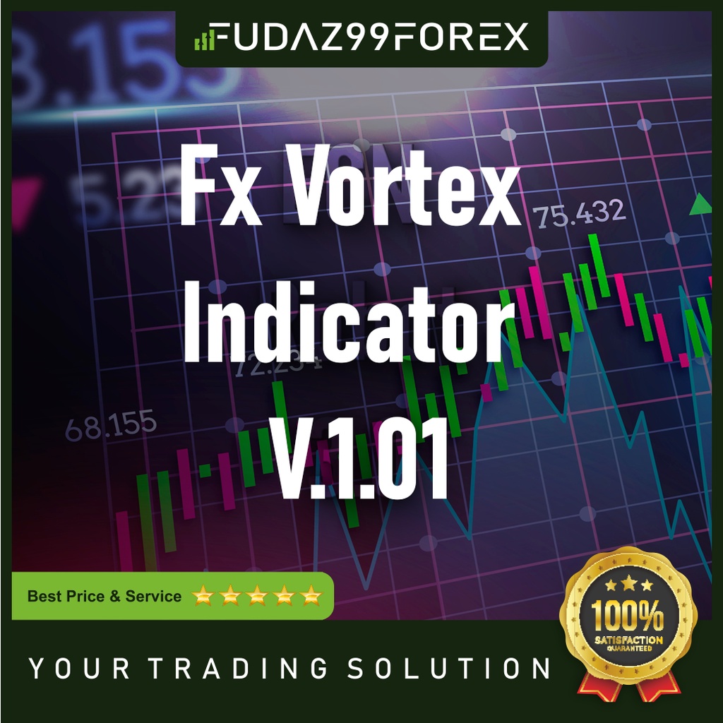 Indikator Forex + Fx Vortex Indicator V.1.01+ Unlimited + MT4 1356