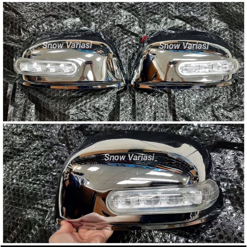 Cover spion mirror cover chrome lampu lamp sx4 jsl