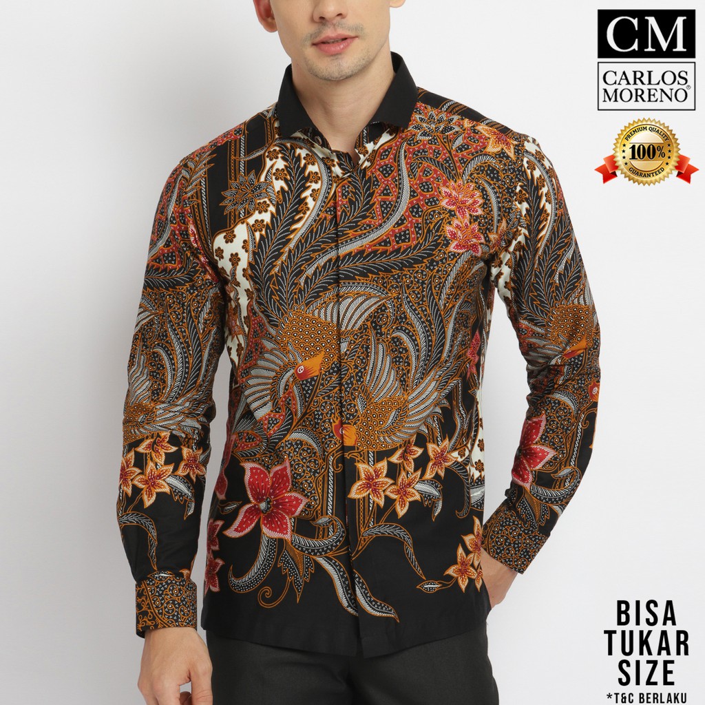 Carlos Moreno Kemeja Batik Pria - Jagadita