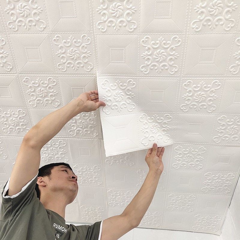 【WR】WALLPAPER 3D FOAM MOTIF BATIK WALLSTICKER WALL STIKER-3