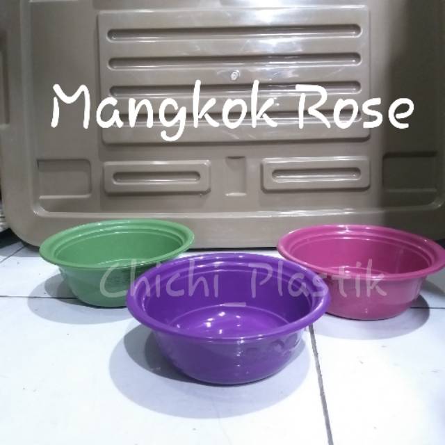 Mangkok Rose/ mangkok bakso / mangkok plastik / wadah sup / mangkok es / wadah kuah / kobokan