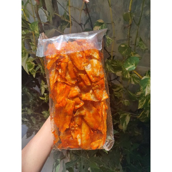 

SINGKONG BALADO/OLEH OLEH KHAS LAMPUNG/CAP SALAM/SNACK 450g