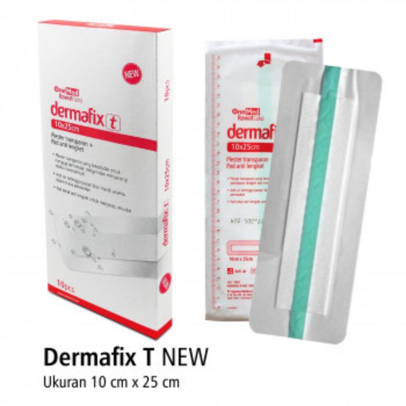 DERMAFIX T PLESTER ANTI AIR 10 x 25 CM / BOX