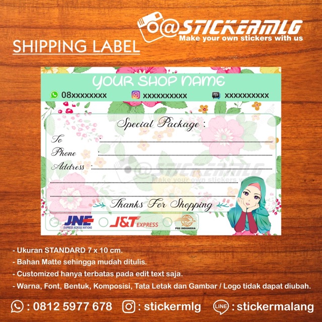

Sticker Pengiriman 08