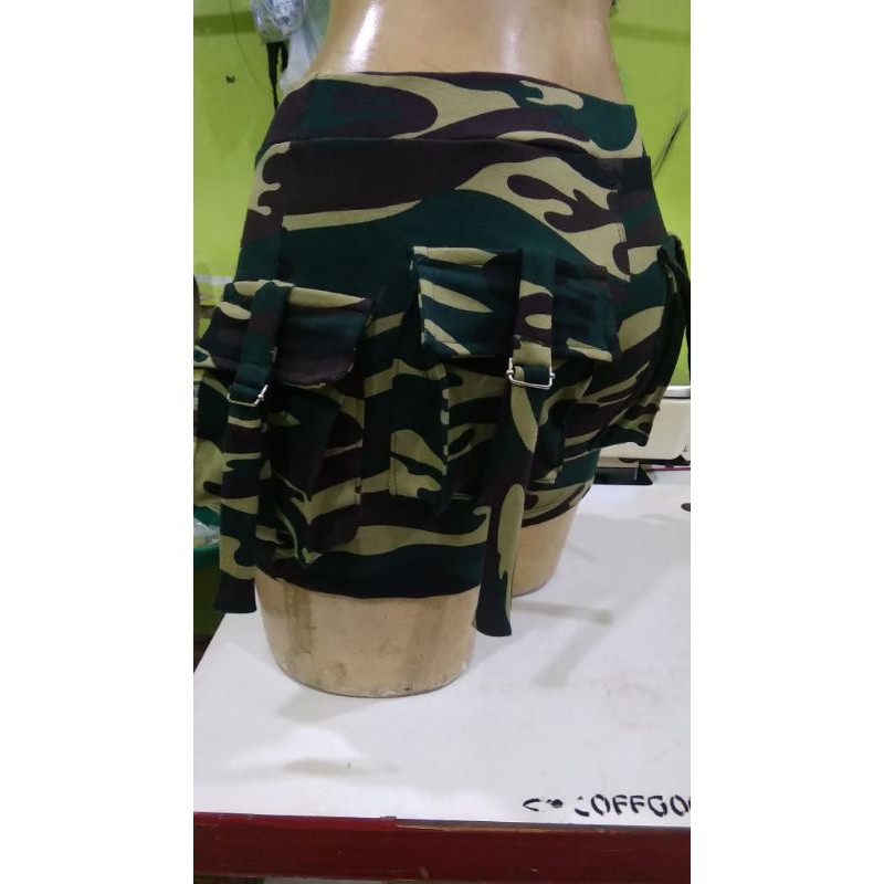 Celana Hotpants Army Cargo | Celana senam