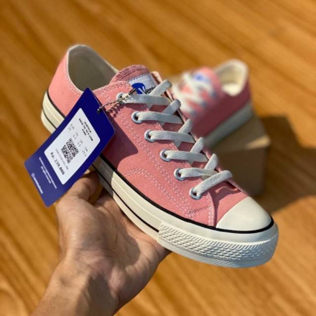 SEPATU VENTELA BTS PINK LOW