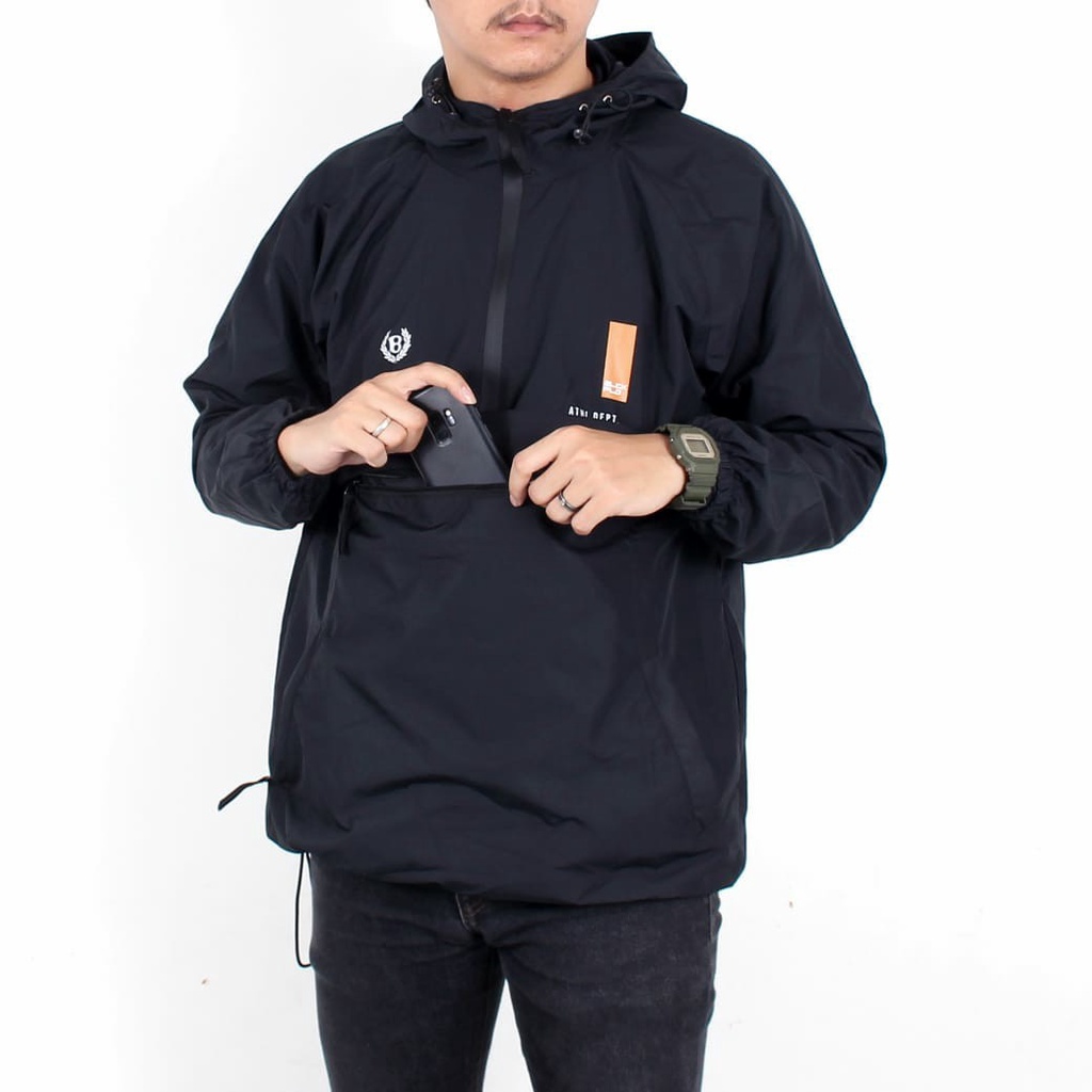 Jaket Pria Jaket Cagoule Jaket Anti AIR ORIGINAL BLACKFIELD