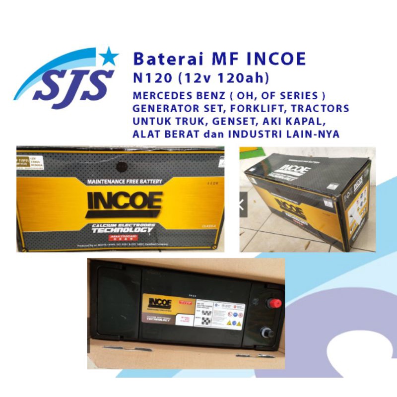 Accu MF N120 Incoe alat berat Excavator