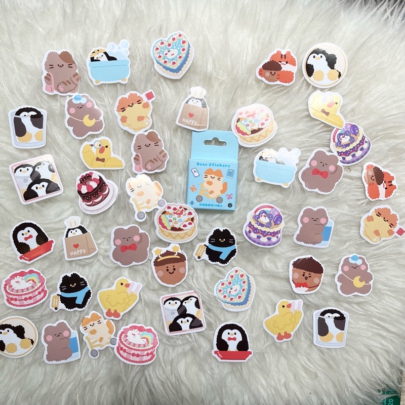 

Washimoshi Sticker Aesthetic Kitty series (46 pcs)