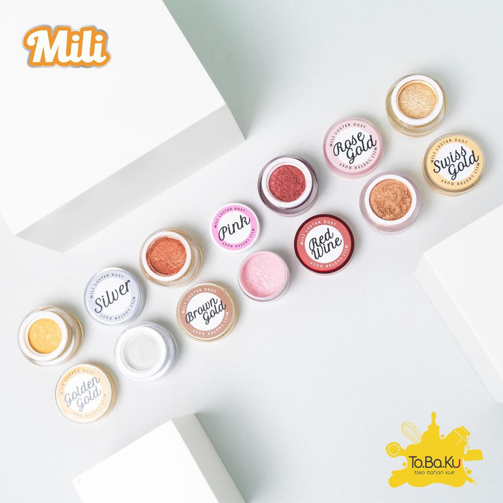 

Mili Luster Dust (dekorasi kue)