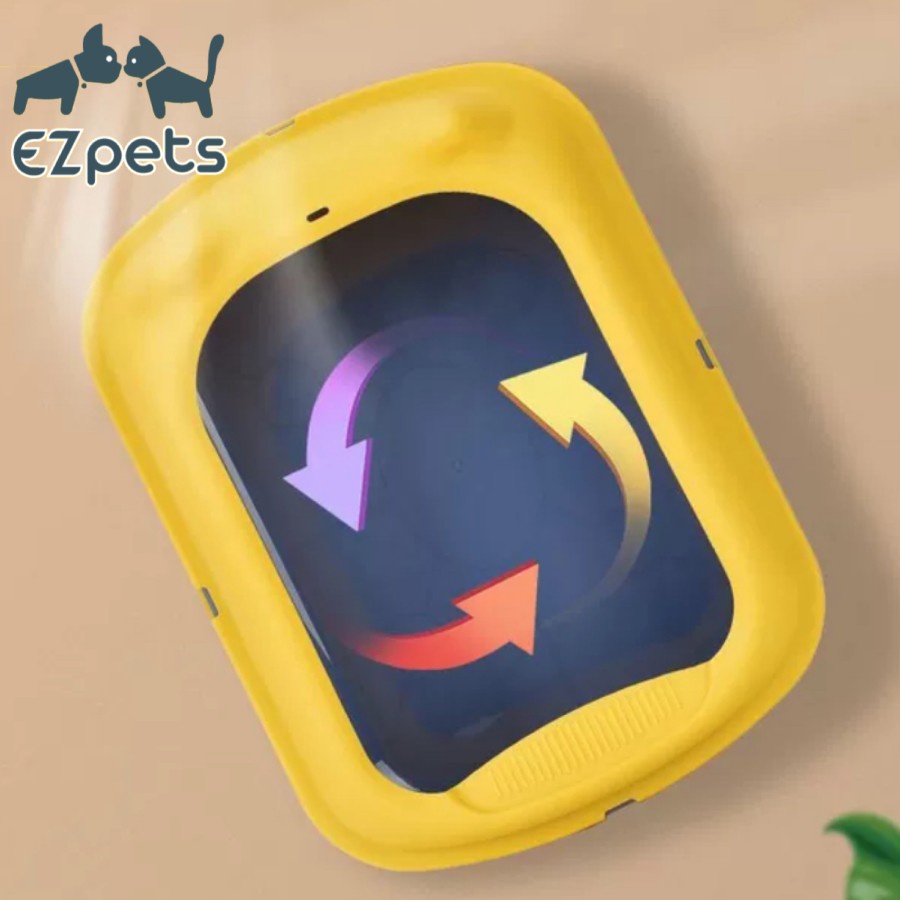 Tempat Pasir Kucing Kitty New Model Cat Litter Box Pastel Huge Design