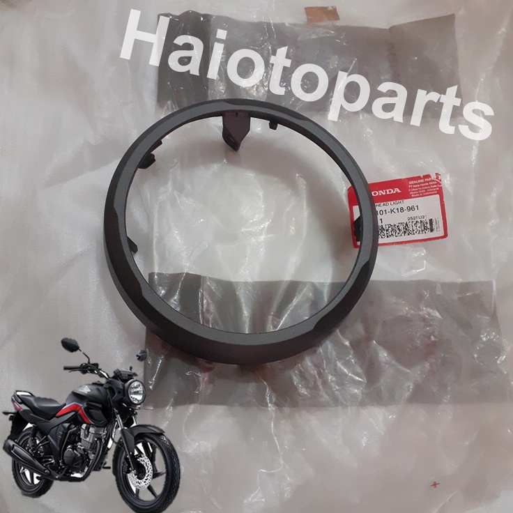 Rim Head Light CB 150 Verza Ring Lampu Lepan CB 150 Verza 33101-K18-961 Cover Lampu Depan New CB-Ver