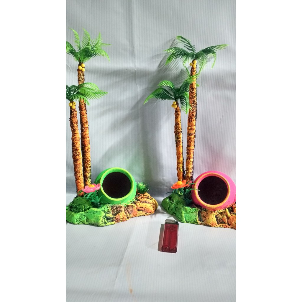 HIASAN AQUARIUM MODEL GUCI KELAPA BESAR