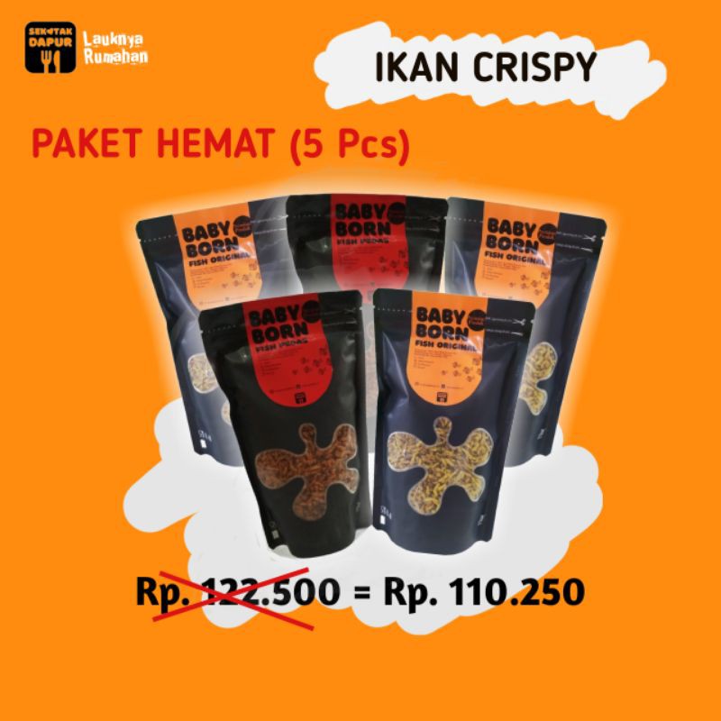 

Baby fish ikan crispy sruwet hemat enak gurih crunchy cocok buat lauk nasi di jamin nagih