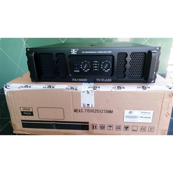 Power amplifier RDW FA16000 FA 16000 class TD