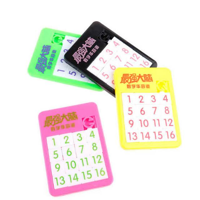 Puzzle Geser Angka ukuran Besar