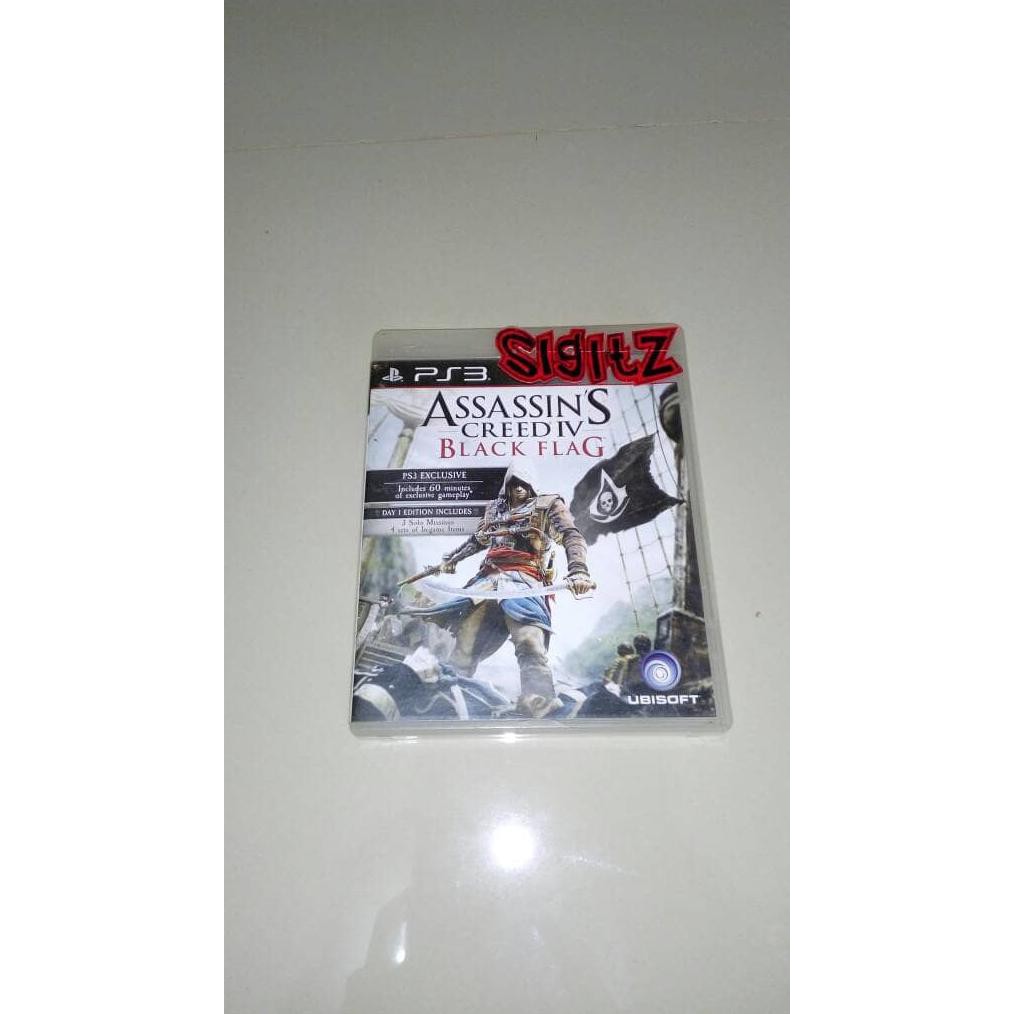 Discon Bd Ps3 Kaset Assassins Creed Black Flag Berkualitas