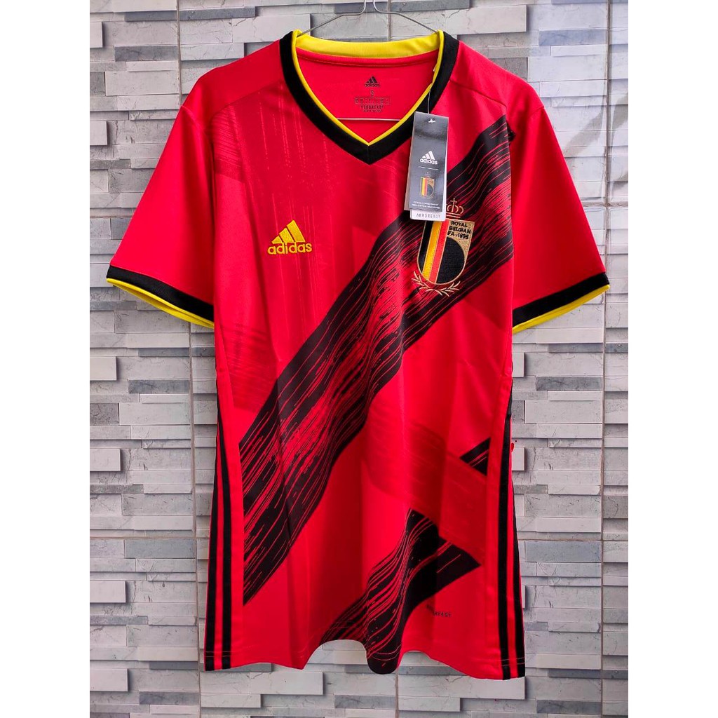 HQ JERSEY BOLA BELGIA HOME EURO 2021 GO HIGH QUALITY IMPORT