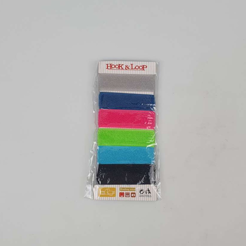 Klip Kabel Velcro 6 PCS x 17.5cm