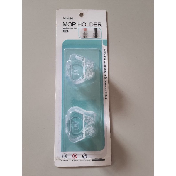 MINISO OFFICIAL Mop Holder / wall mounted miniso