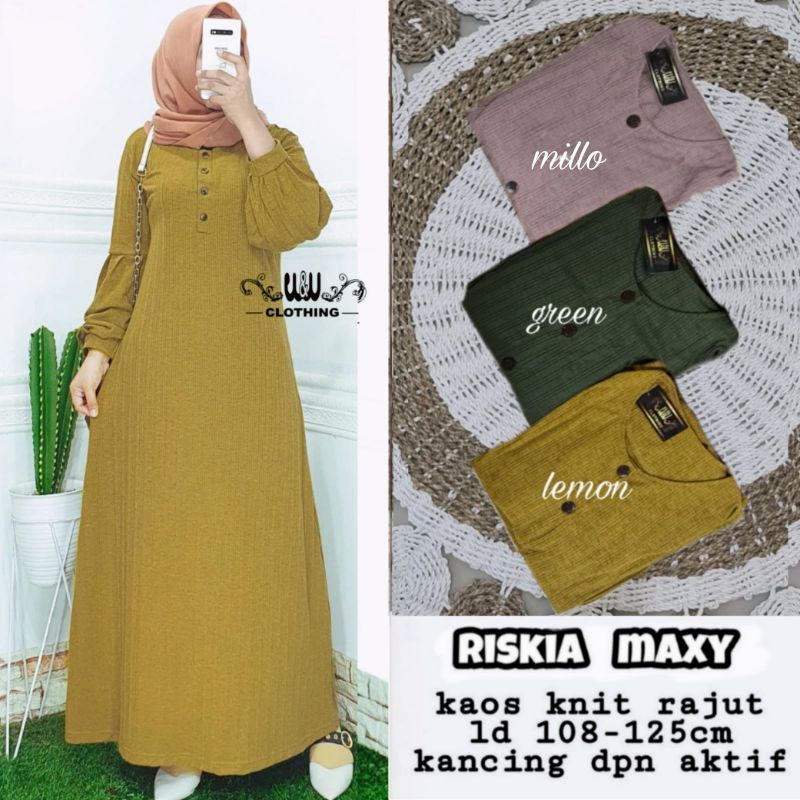 riskia maxy by clothing