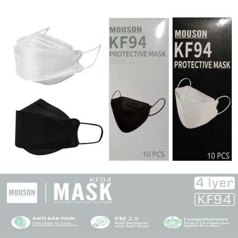 promo masker kf94 10 pcs we mask