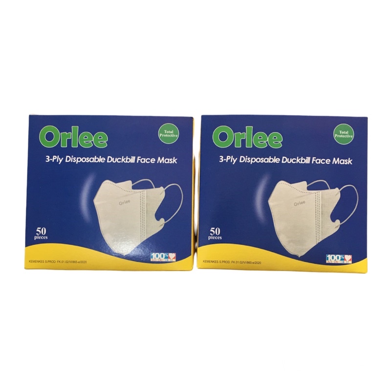 Masker Duckbill Orlee isi 50pcs / box