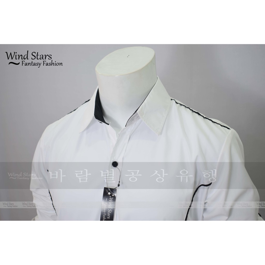 KEMEJA PRIA WARNA PUTIH - HEM PRIA TWIZEL WHITE SLIMFIT LENGAN PANJANG CASUAL STYLE PREMIUM