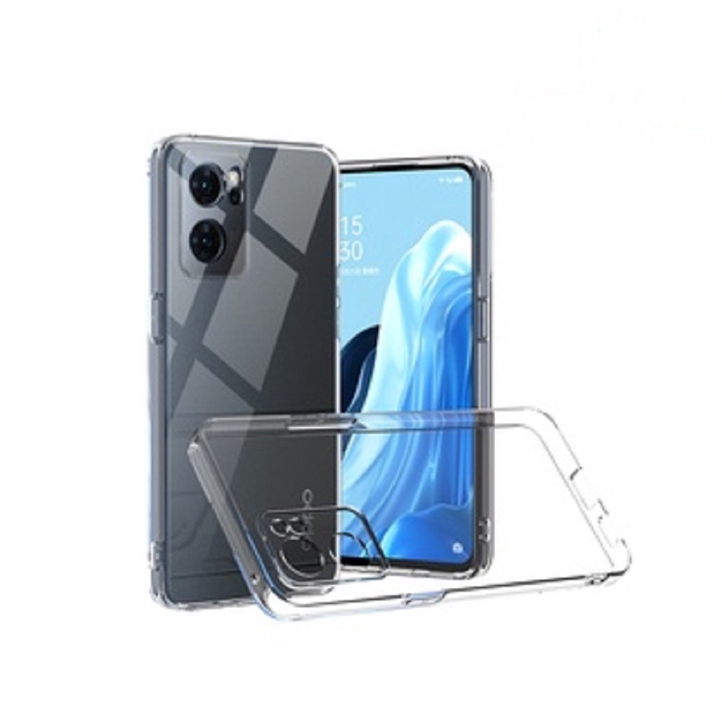 Clear Case For Oppo Reno 7 7z 4g 5g Protector Camera Kamera Soft Tpu Casing