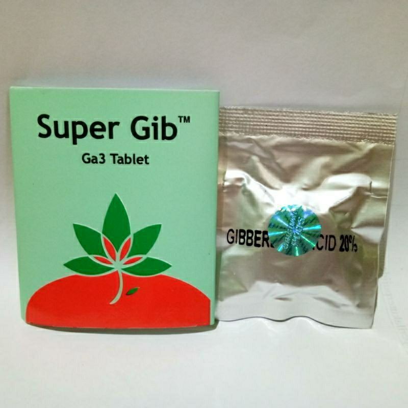 SUPERGIB GA3 ASLI 100% ORIGINAL IMPORT PERANGSANG TUMBUHAN