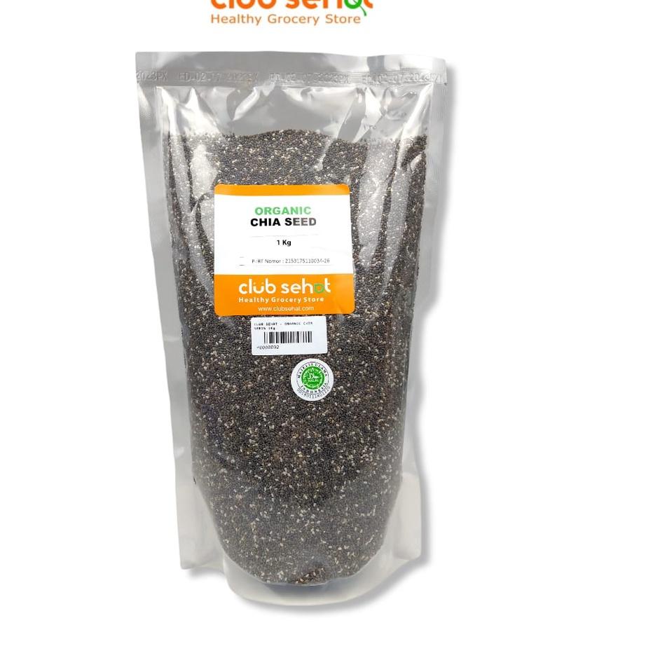 

[KODE LPSJ8] CLUB SEHAT - Organic Chia Seed (mexico) 1Kg