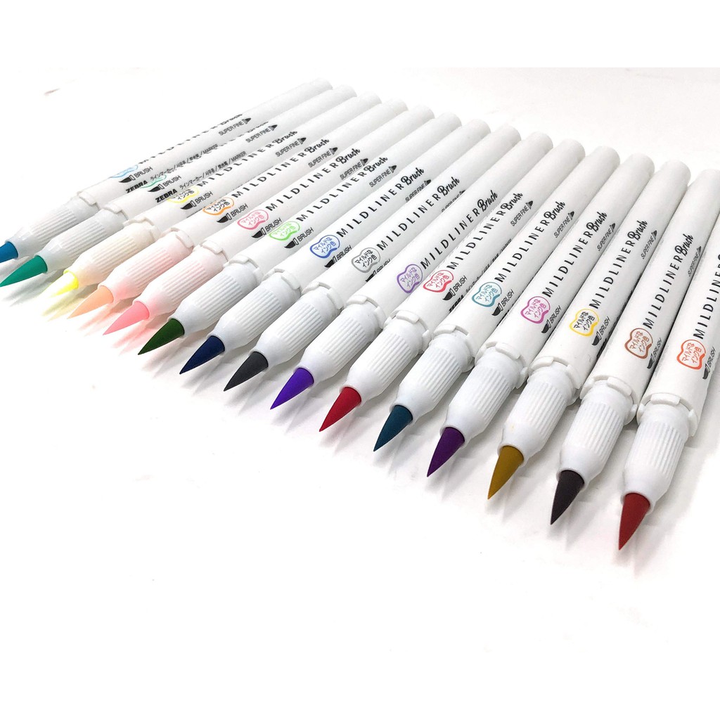 

Zebra Mild Liner Brush - Double Sided Highlighter