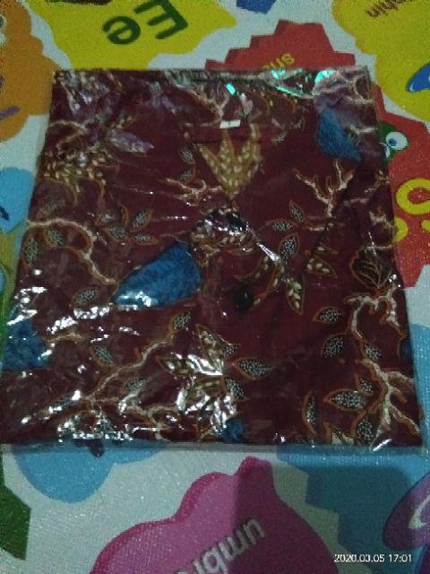 Baju Batik Anak Laki Laki (motif Krokot)