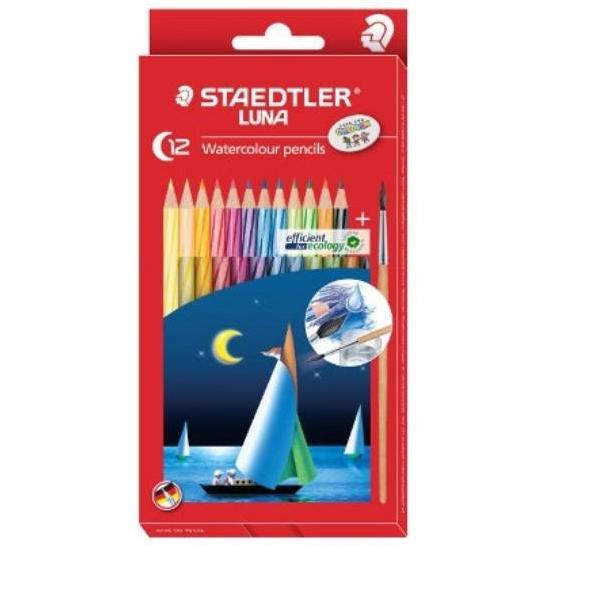 

Special Pensil Warna Staedtler Luna Water Color 12 Warna Panjang