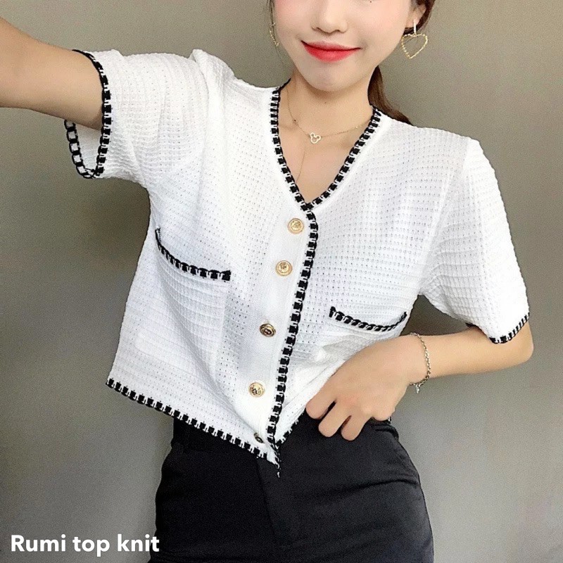 Rumi knit top - Thejanclothes