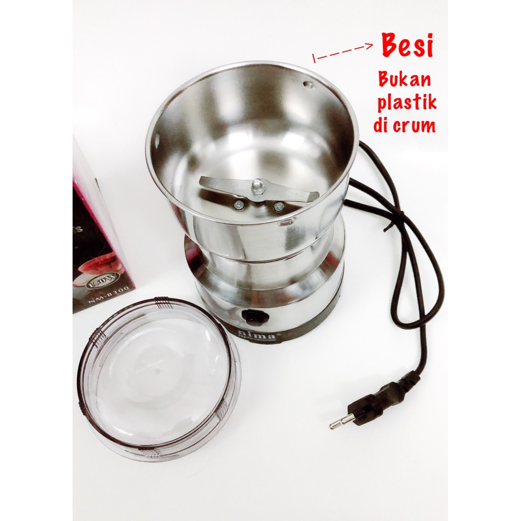original nima Mesin Penggiling Kopi / coffee Grinder blender kopi NIMA