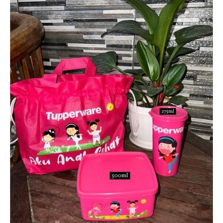tupperware lunch box aku anak sehat