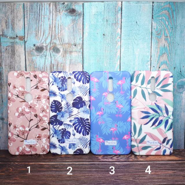 Softcase / Case Motif Bunga For OPPO F11 Pro