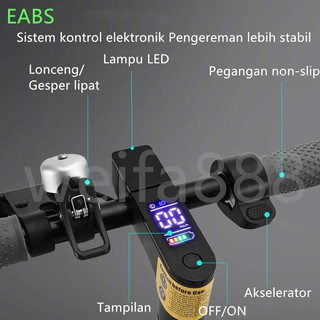 E-Scooter Listrik Ban 8,5 inch &amp; Ban 10 inch Baterai  7,8 Ah / Scooter Listrik