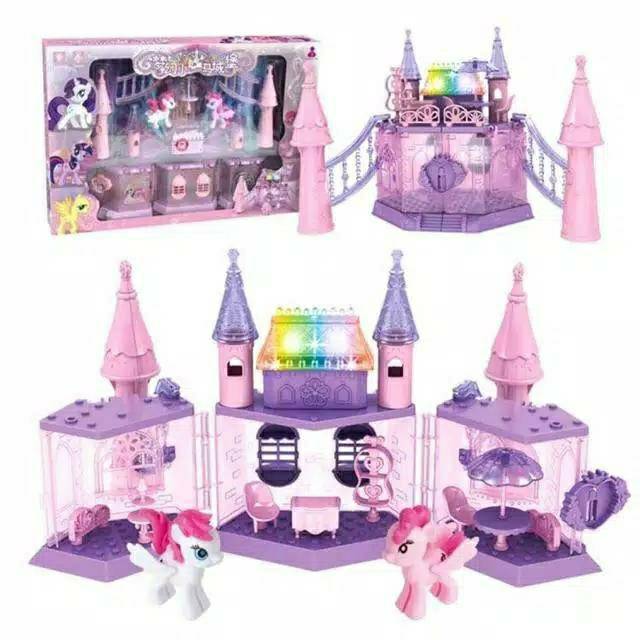 frozen barbie castle