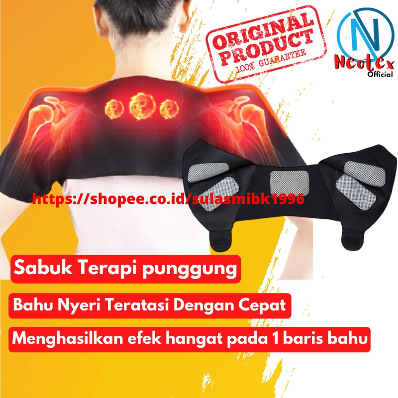 Alat Terapi Therapy Punggung Bahu Nyeri Magnetik Pundak Perawatan Tubuh Sabuk Terapi